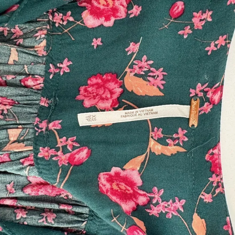 Free People Flower Fields Mini Dress